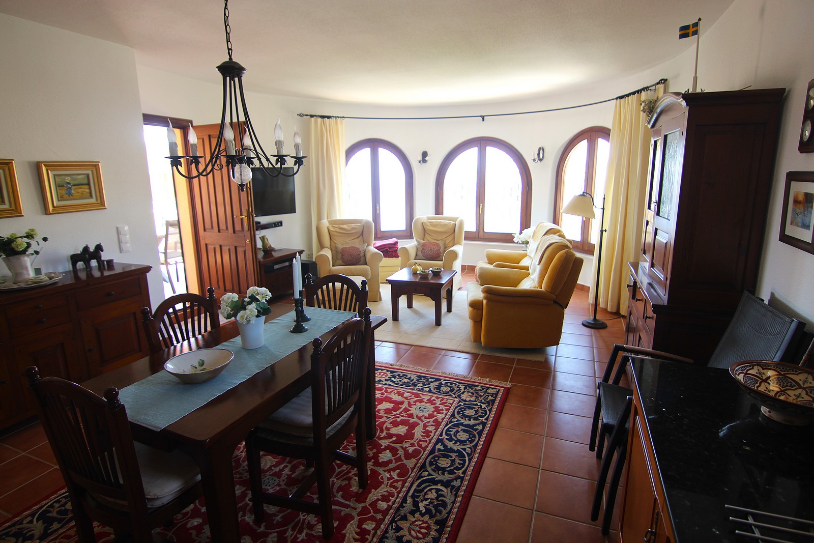 Villa met zwembad en spectaculair uitzicht op zee in Cumbre del Sol.