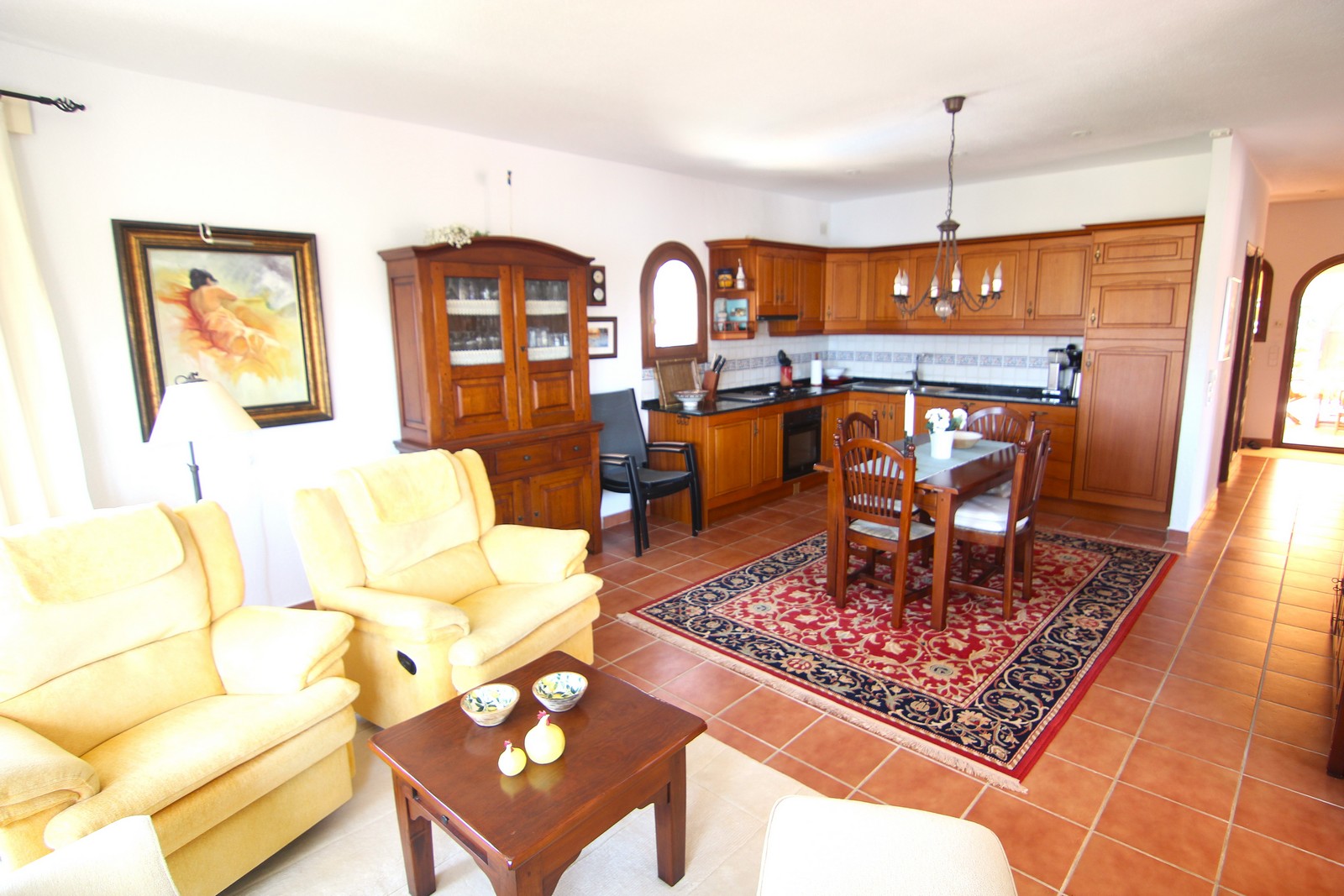 Villa met zwembad en spectaculair uitzicht op zee in Cumbre del Sol.