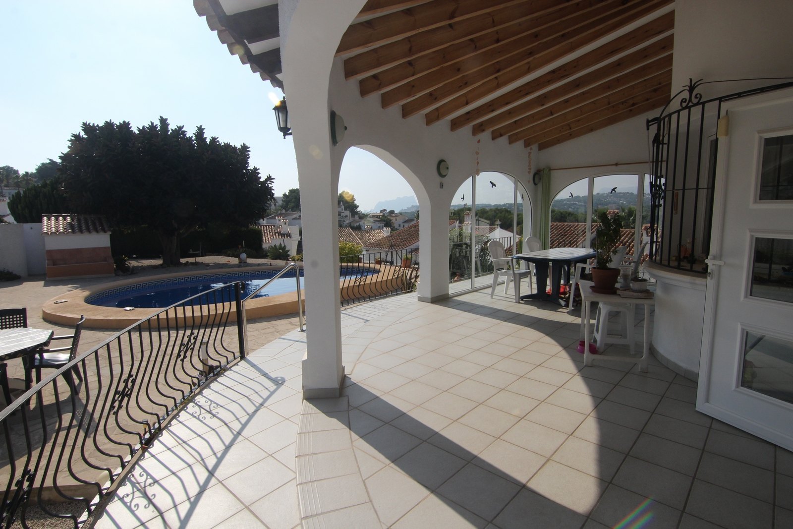 Villa in perfecte staat in de buurt van Moraira en de stranden .
