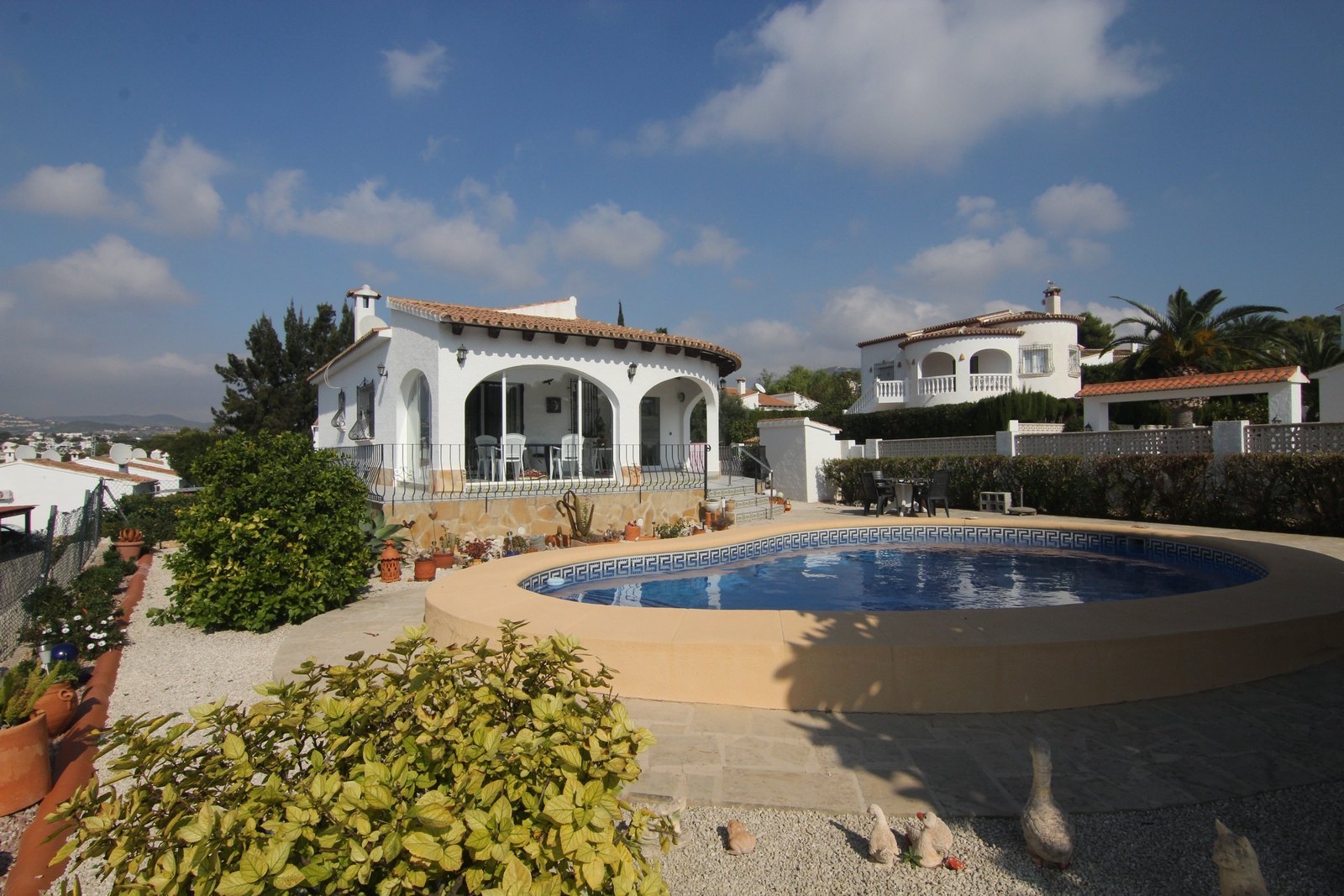 Villa in perfecte staat in de buurt van Moraira en de stranden .