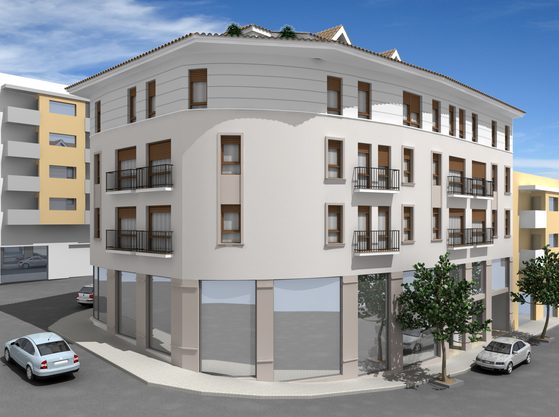 Nieuwbouw appartementen te koop in Moraira.