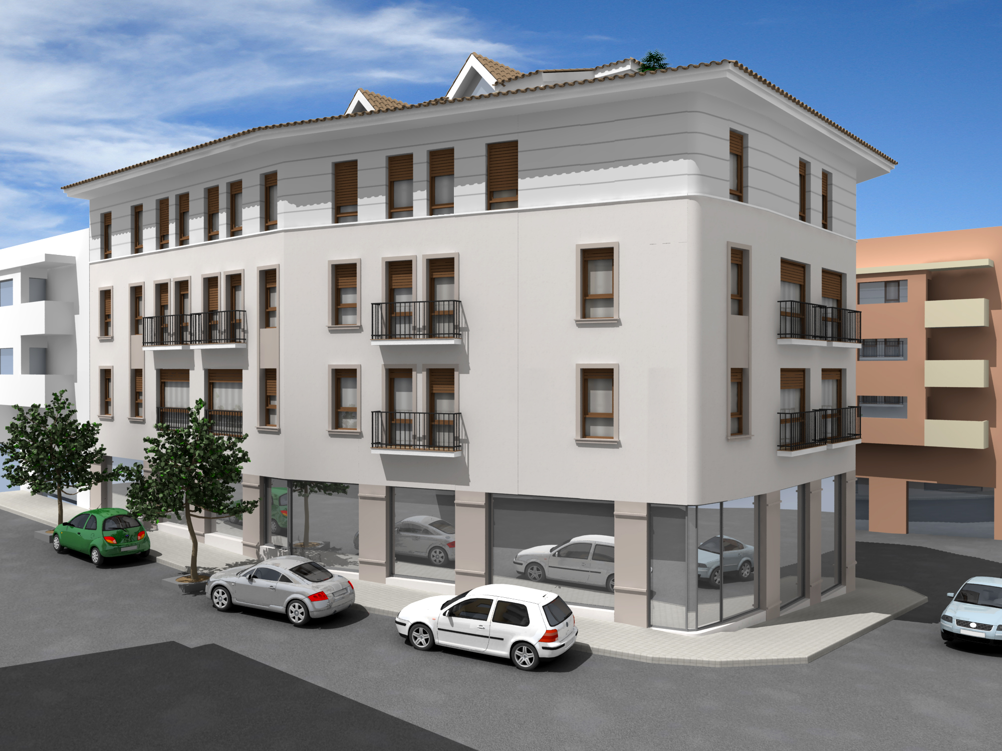 Nieuwbouw appartementen te koop in Moraira.