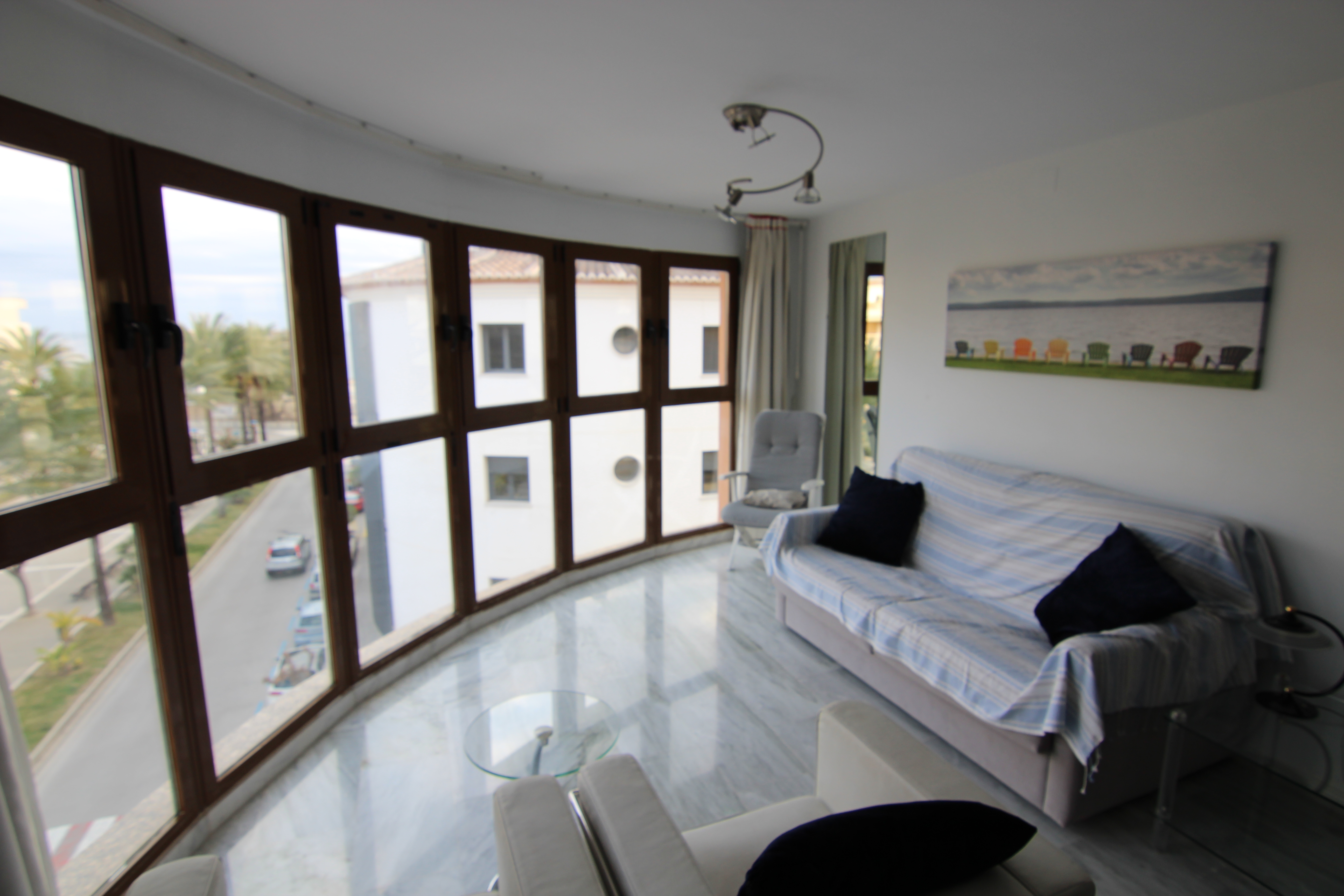 Appartement met uitzicht op de zee te koop in Moraira.