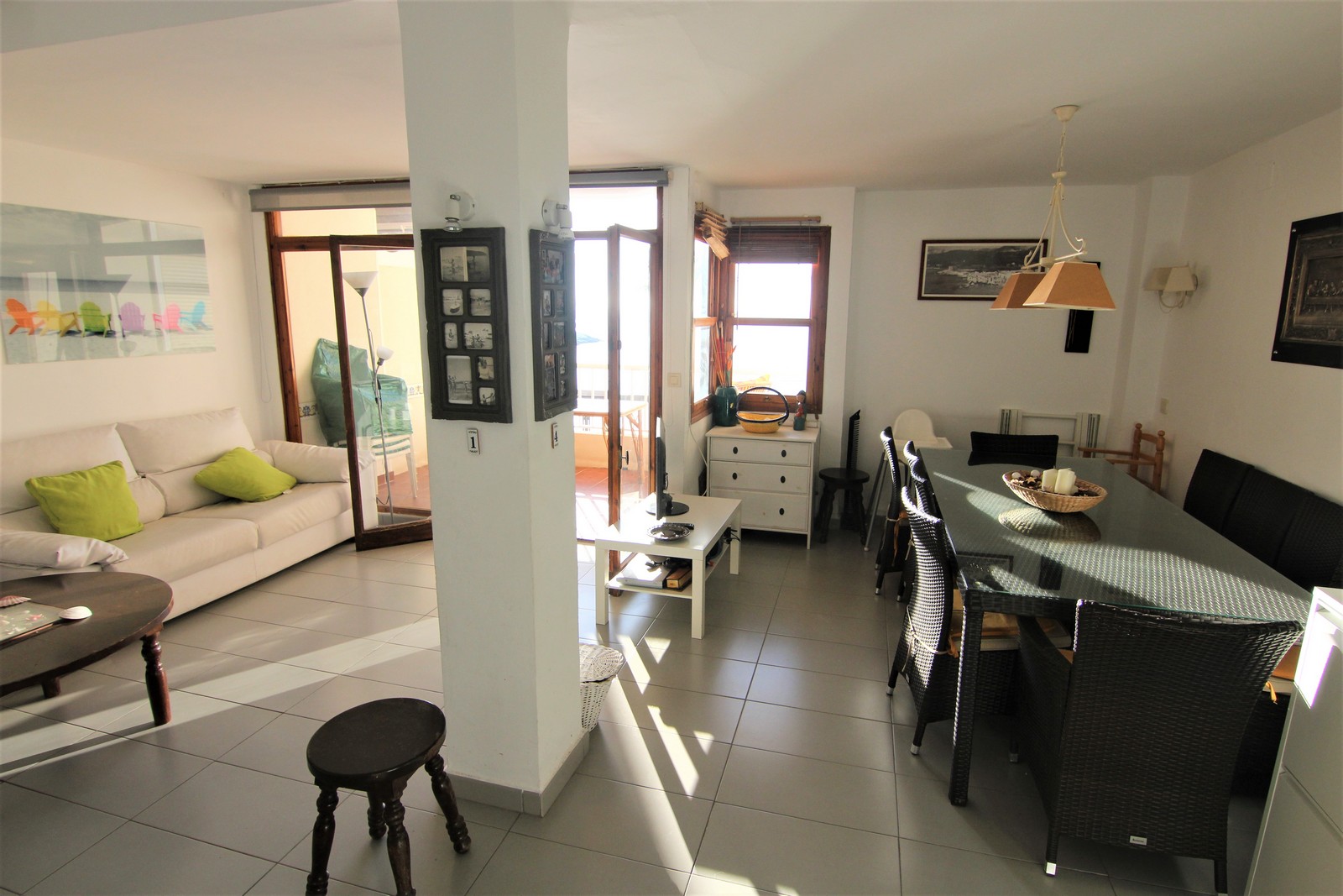 Appartement te koop met uitzicht op zee in Moraira.